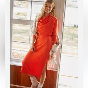 daily PRACTICE by Anthropologie 🧡 Draped Cowl Neck Maxi Dress